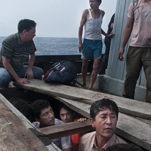 The Nikon-Walkley 2013 Photo of the Year winner was Barat Ali Batoor, who shot this image, published in The Global Mail newspaper of asylum seekers at sea during a trip from Afghanistan to Australia.